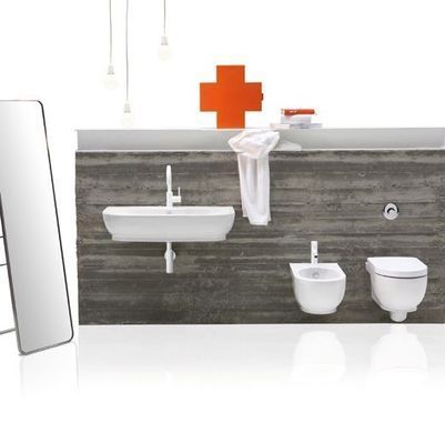 Подвесной унитаз SIMAS E-LINE + сиденье SOFT CLOSE (EL18+F85+EL004)
