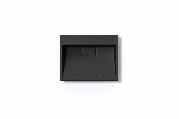 Раковина из искусственного камня VBI ESTE 38х60 BLACK (VBI-019908)