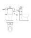 Бачок підлогового унітазу GROHE BAU CERAMIC (39437000)
