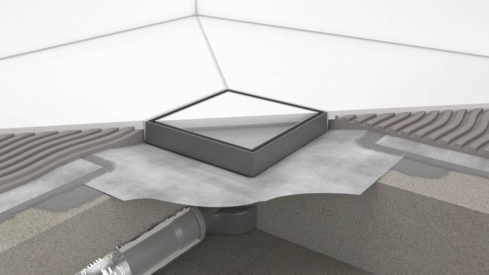 Точковий злив HANSGROHE RAINDRAIN POINT / решітка / монтажний комплект (56249800)