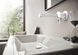 Змішувач для умивальника HANSGROHE FINORIS 174 мм на 2 отвори, чорний матовий (76051670), Чорний матовий