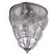 Люстра торт потолочная E14 40W CLEAR (BELL-006C/3)
