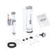 Напольный унитаз QTAP STENAVA RIMLESS WHITE + сиденье SOFT CLOSE (QT27228303W)
