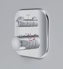 Змішувач для ванни/душа, монтируемый в стену, с термостатом AM.PM Sensation F3085500