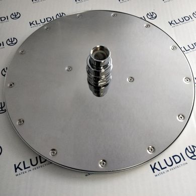 Верхний душ KLUDI A-QA круглый, без кронштейна 250x250 мм, хром 6432505-00
