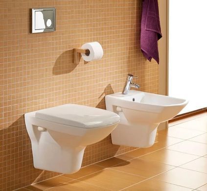 Підвісний унітаз CERSANIT CARINA CLEAN ON / сидіння SOFT CLOSE SLIM (K701-033)