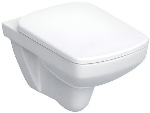 Підвісний унітаз GEBERIT SELNOVA SQUARE RIMFREE / сидіння з кришкою T53 (501.961.00.1)