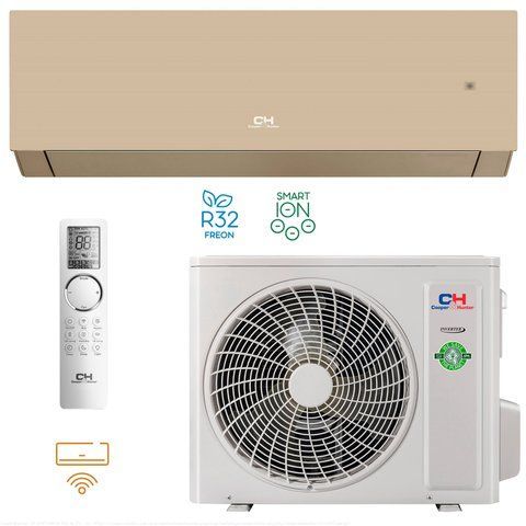Кондиционер тепловой насос COOPER&HUNTER CH-S24FTXAM-GD R32 WI-FI