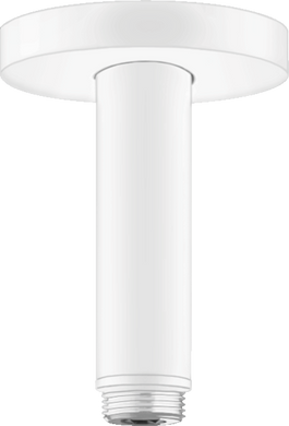 Hansgrohe Кронштейн для верхнего душа с потолка S 100 мм Matt White (27393700)