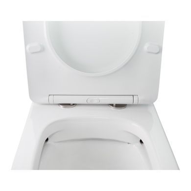 Підлоговий унітаз QTAP STORK + сидіння SOFT CLOSE (QT15222178W)