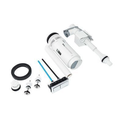 Підлоговий унітаз QTAP STORK + сидіння SOFT CLOSE (QT15222178W)