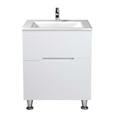 Тумба напольная MOIDODIR ФОРСАЖ 70 + раковина AMALFI 70 (00-0006885)