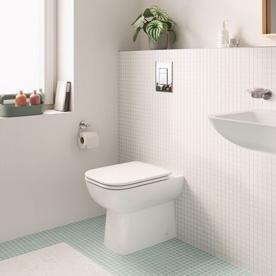 Сиденье для унитаза GROHE BAU EDGE CERAMIC SOFT CLOSE (39813000)