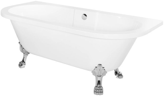 Ванна акрилова REA KORFU 170х76.5 + сифон + донний клапан (REA-W5690)