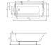 Ванна акриловая ROCA LINEA 180x80 (A24T058000)
