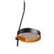 Светильник потолочный подвесной BR-01 666S/1 LED 5W NW BK/G