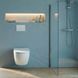 Подвесной унитаз RAVAK CONCEPT OVAL RIMOFF + сиденье SOFT CLOSE (RKUM000009)
