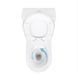 Напольный унитаз QTAP SWAN ULTRA QUIET WHITE + сиденье SOFT CLOSE (QT16226080AW)