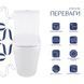 Напольный унитаз QTAP SWAN ULTRA QUIET WHITE + сиденье SOFT CLOSE (QT16226080AW)