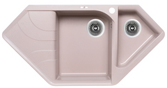 Кухонна мийка Lidz з додатковою чашею 1000x500/225 MAR-07 (LIDZMAR071000500225)