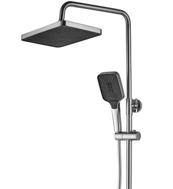 Душевая система REA ROB NIKIEL BRUSHED / термостат / излив (REA-P6624)