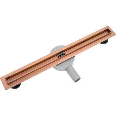 Душовий трап REA NEO SLIM PRO 90х800 / мідний (REA-G0653)