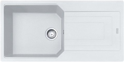 Кухонная мойка FRANKE URBAN UBG 611-100 XL / белая (114.0701.794)