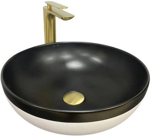 Раковина VBI ORMELA BLACK WHITE MATT (VBI-016900)