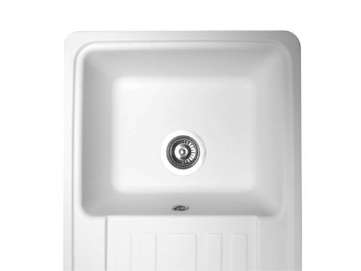 Кухонна мийка Miraggio Versal (WHITE) 0000063, Белый