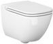 Підвісний унітаз CERSANIT CASPIA CLEAN ON / сидіння SOFT CLOSE SLIM (K701-103)