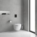 Клавиша смыва для унитаза GROHE SKATE COSMOPOLITAN / черная матовая (38732KF0)