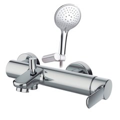 Змішувач для ванни GRB Tender з душовим гарнітуром, хром (905900)