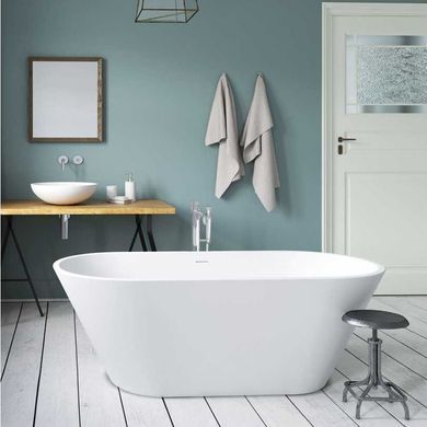 Ванна зі штучного каменю окремостояча PAA DECO NUDO GRAPHITE 166х72.5 (VADENUS_01)