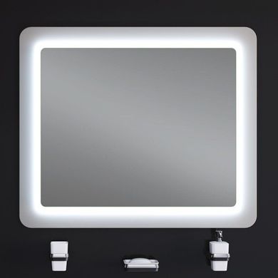 Зеркало Sanwerk ULTRA "Cosmo White" с белой подсветкой LED 2835 и инфракрасным датчиком, 1080x830 мм, ZU0000142