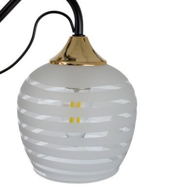 Люстра стельова класична E27 60W BK (LK-676C/3)