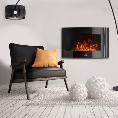 Электрокамин ELECTROLUX EFP/W-1200URLS BLACK (НС-1052290)