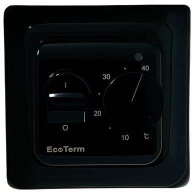 Терморегулятор EСO TERM MEX+ Black (EcoTerm-MEX+-Black)