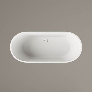 Ванна зі штучного каменю окремостояча PAA DECO NUDO GRAPHITE 166х72.5 (VADENUS_01)