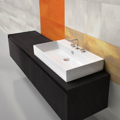 Раковина ARTCERAM FUORI WHITE GLOSSY 47х80 (TFL026 01; 00)