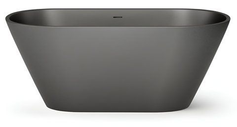 Ванна зі штучного каменю окремостояча PAA DECO NUDO GRAPHITE 166х72.5 (VADENUS_01)