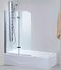 Шторка на ванну KOLLER POOL QP97 115х140 R / профіль хром / скло прозоре (QP97(right) chrome,clear)