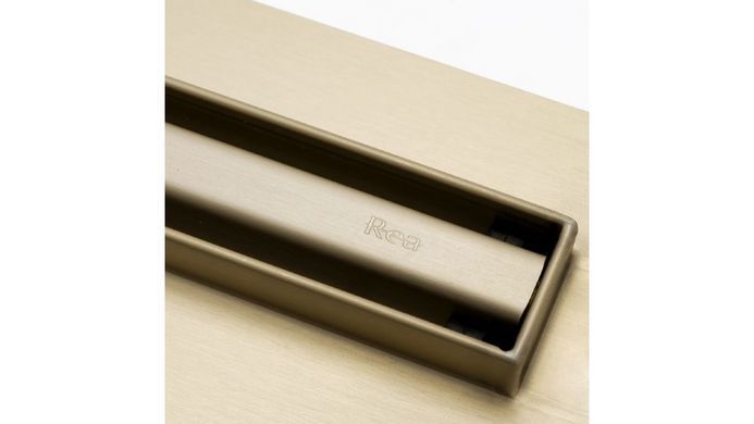 Душевой трап REA NEO SLIM PRO 90х600 / золото (REA-G8013)