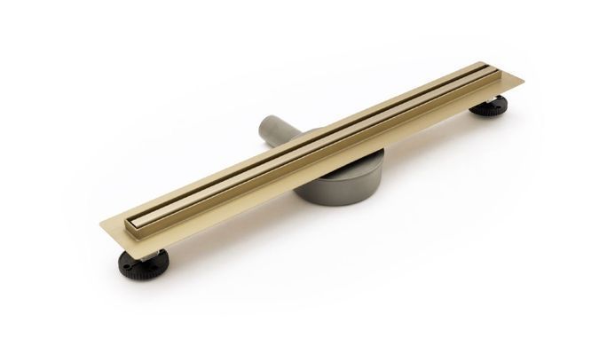 Душевой трап REA NEO SLIM PRO 90х600 / золото (REA-G8013)