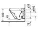 Подвесной унитаз DURAVIT DURASTYLE + сиденье SOFT CLOSE (45710900A1)
