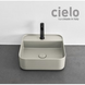 Раковина CIELO SHUI COMFORT 43х44 / світло-сіра (SHCOLAQF-PM)