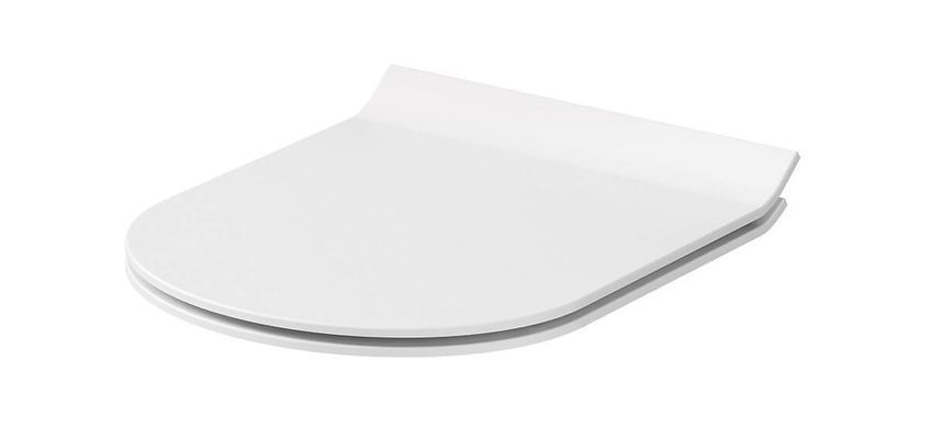 Подвесной унитаз CERSANIT CITY CLEAN ON / сиденье SOFT CLOSE SLIM (K701-104)
