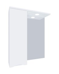 Шкаф зеркальный MIRATER Смайл 74х60х17 Белый (6250)