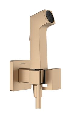 Гігієнічний душ HANSGROHE BIDETTE 1jet E / шланг / тримач / бронза (29233140)