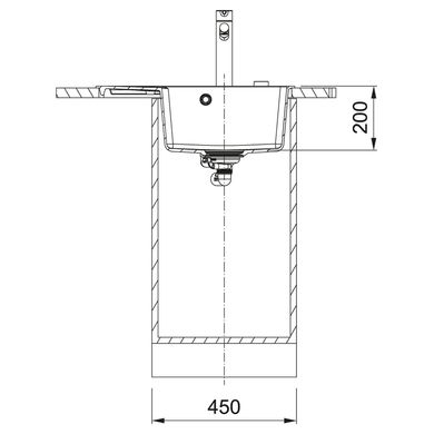 Кухонна мийка FRANKE CENTRO CNG 611-62 TL BLACK EDITION (114.0699.240)
