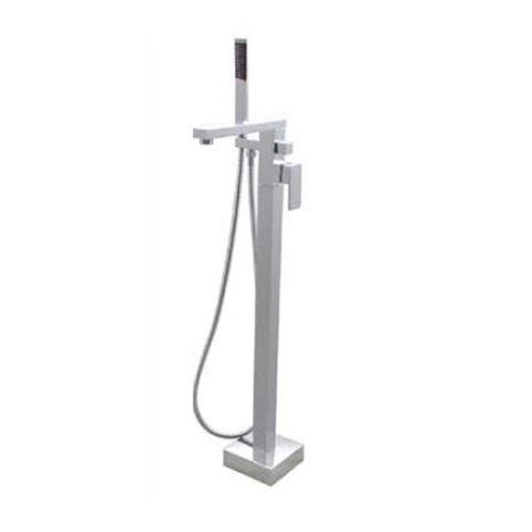 Смеситель для ванны напольный BESCO VARIUM хромированный (BW-V-CH)